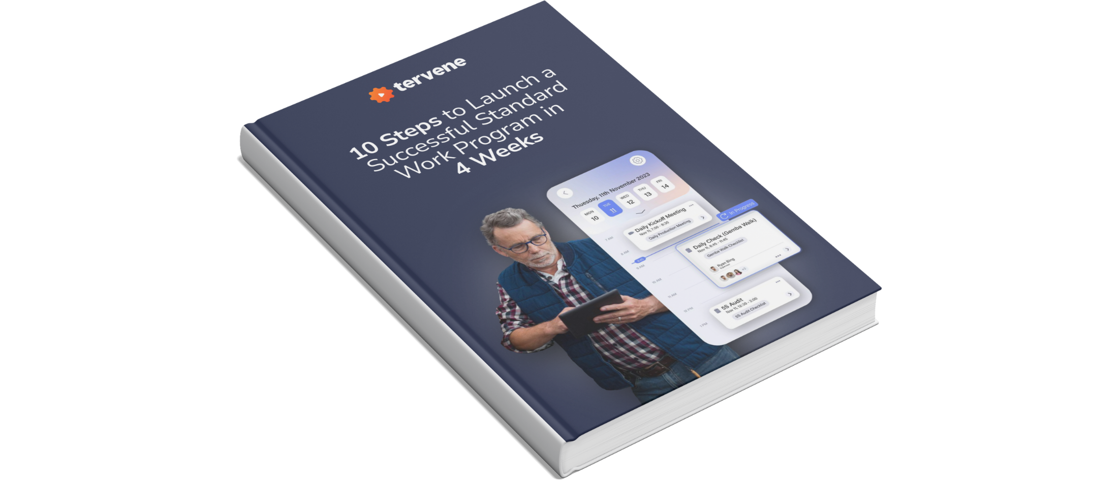 EBook: 10 Steps to Standard Work Success using Gemba Walks and LSW for operational improvement.